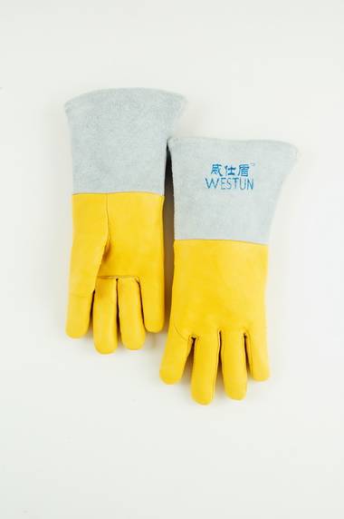 G-1009牛青氬焊手套